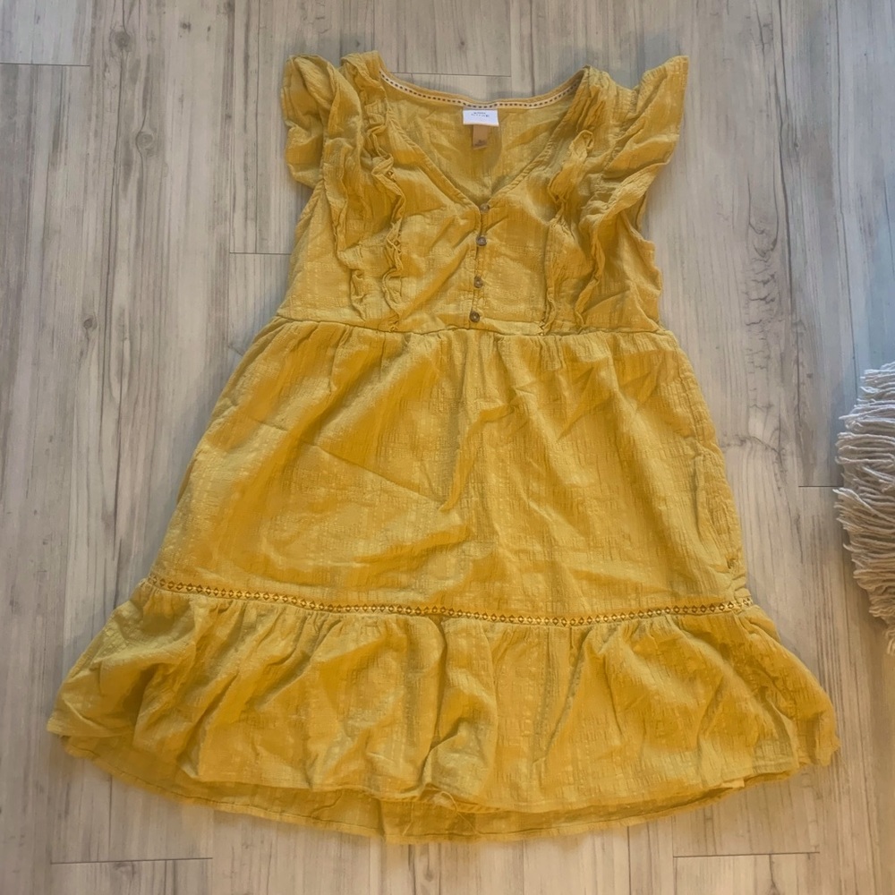 Gold Target Dress